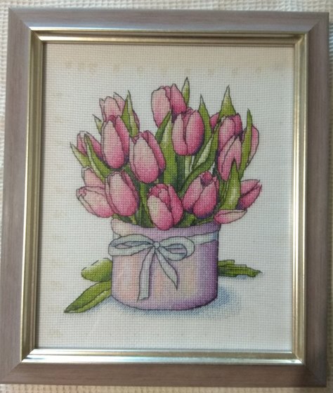 Работа «Весенний букет от Натальи Ореховой»