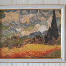 Работа «По картине Ван Гога.»