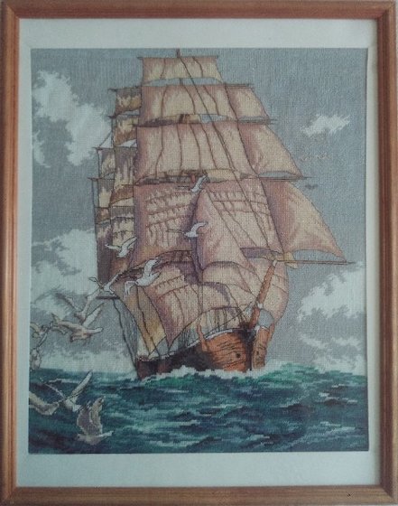 Работа «парусник»