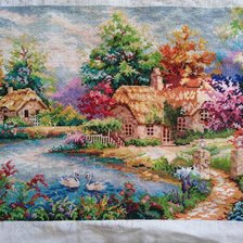 Работа «Чудесная игла волшебный домик»