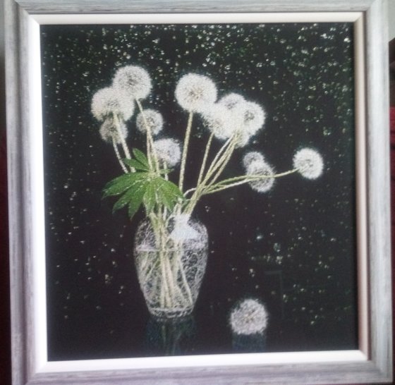 Работа «Одуванчики»