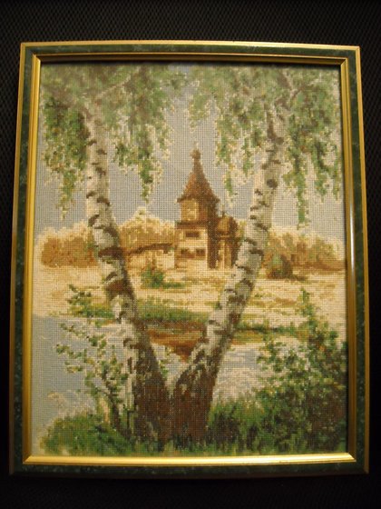 Работа «Церковь св. Клементия в Кижах»