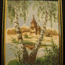 Работа «Церковь св. Клементия в Кижах»