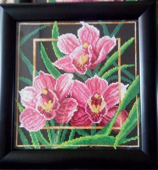 Работа «Цветок Орхидея от Искусницы»