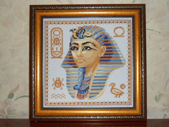 Работа «Маска Тутанхамона.»