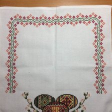 Работа «Пасхальная салфетка»