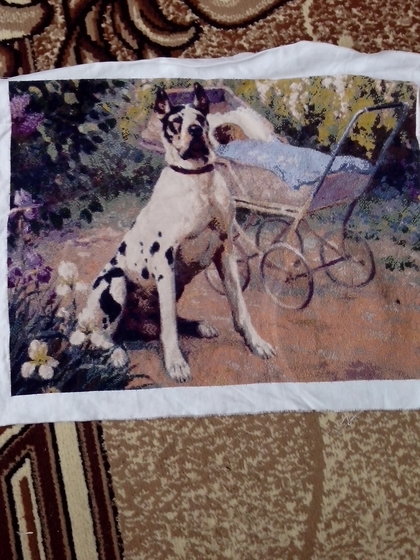 Работа «Пестрый дог (А.Н.Комаров )»