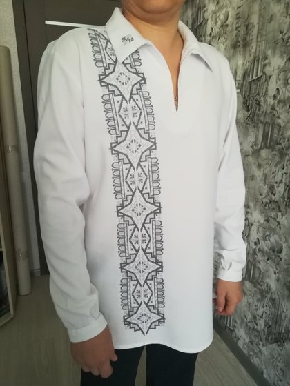 Работа «Вышиванка мужская»