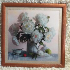 Работа «Пионы и зефир»