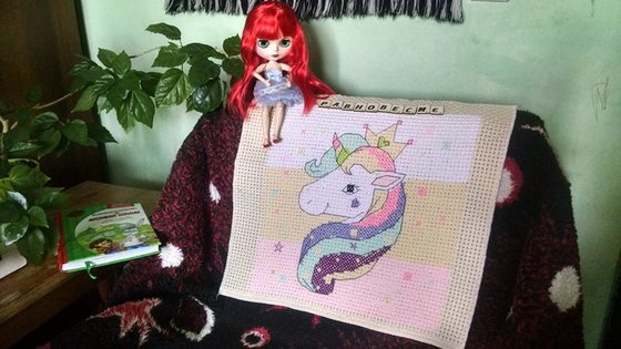 Работа «Подушка Єдиноріг. Фірми ЛукаС.»