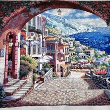 Работа «Прибрежный вид»