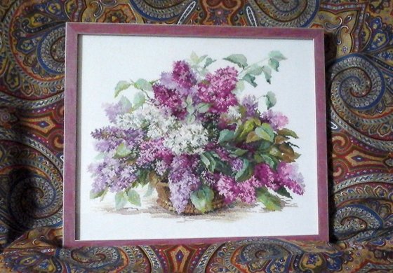 Работа «Сирень»