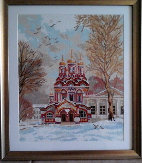 Работа «Церковь Троицы в Берсеневе»