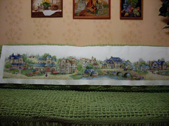 Работа «Зелёная деревенька.»