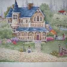 Работа «Зелёная деревенька 5»