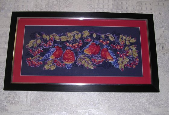 Работа «Снегири»