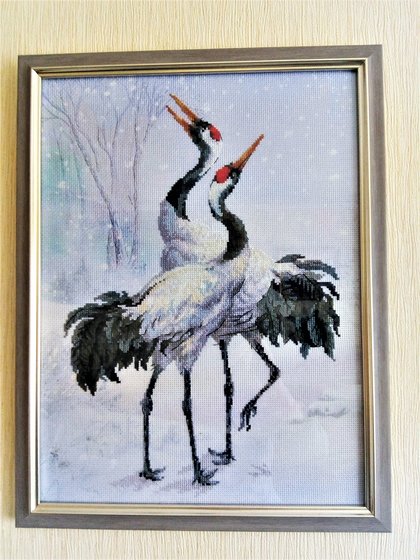 Работа «Журавли от Riolis»