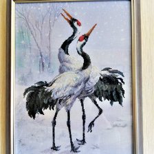 Работа «Журавли от Riolis»