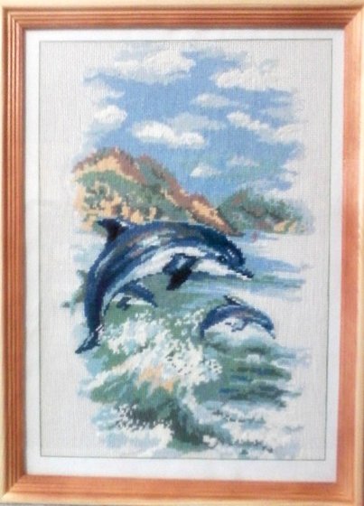 Работа «Дельфины»