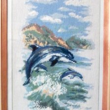 Работа «Дельфины»