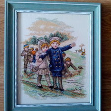 Работа «Зимнее развлечение»