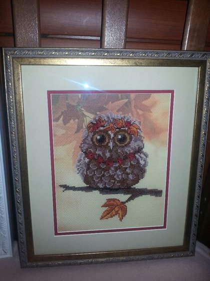 Работа «Сова "Осень"»