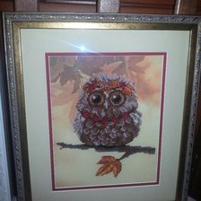 Работа «Сова "Осень"»