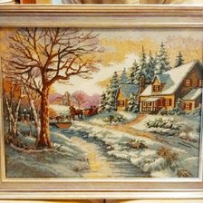 Работа «Зима»