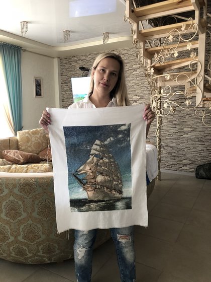 Работа «Парусник»