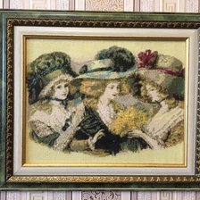 Работа «Дамы в шляпах»