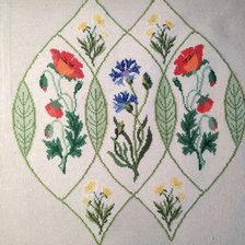 Работа «Летние цветы»