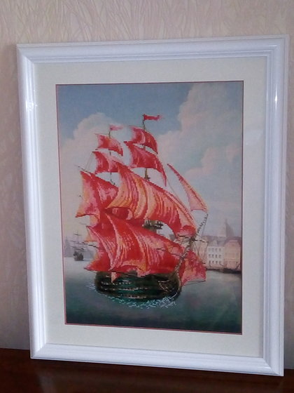 Работа «Алые паруса»