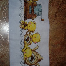 Работа «Кофейные медвежата»