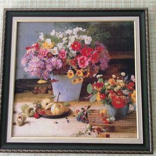 Работа «Букет с фруктами»