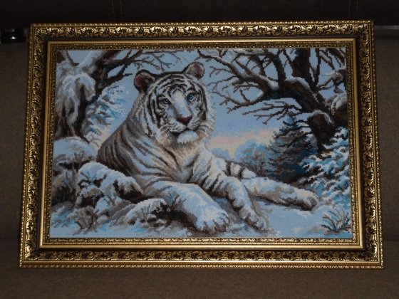 Работа «Амурский тигр»