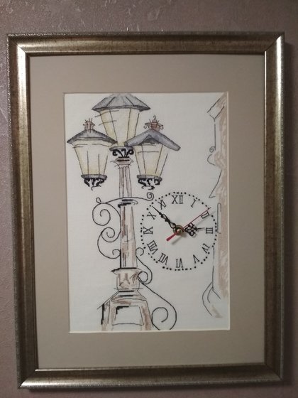 Работа «Часы»