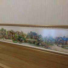 Работа «Зелёная деревенька»