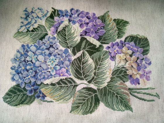 Работа «Гортензии»