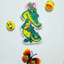 Работа «Магнитик "Крокодилица" (январь 2019)»