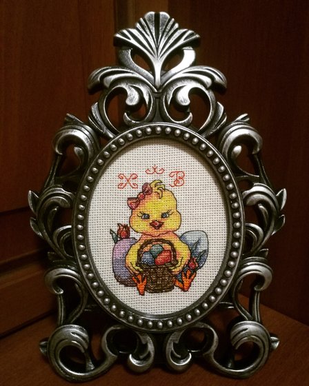 Работа «Наша поделка в сад на Пасху (апрель 2019)»