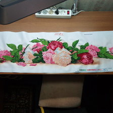 Работа «Корсиканский букет от "Тела Артис"Работа 100 на 25см.»