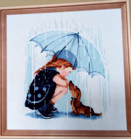 Работа «Дождик»