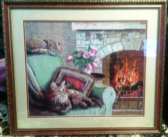 Работа «У камина»