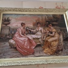 Работа «Чаепитие на террасе»