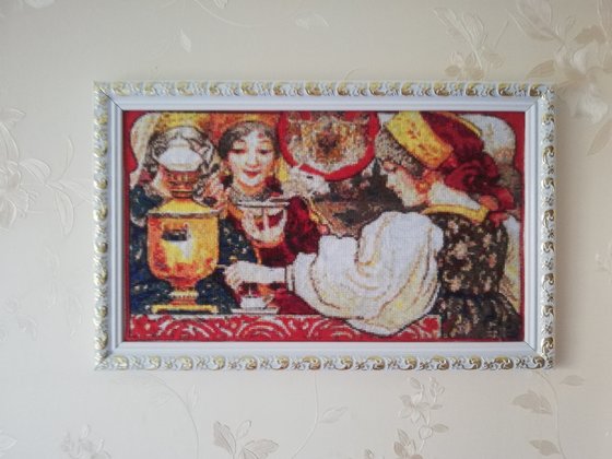 Работа «Русское чаепитие»