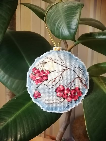 Работа «М. П. Студия - "Морозная рябина"»