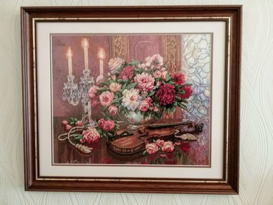 Работа «Romanticheskij buket»