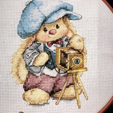 Работа «Зайка Ми Фотограф от Алисы»