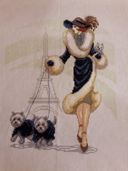 Работа «Прогулянка у Паріжі»