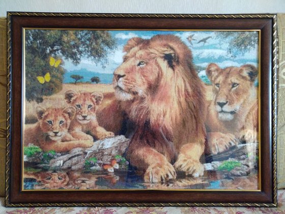 Работа «семья лвов»